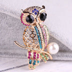 Owl Brooch PA4574