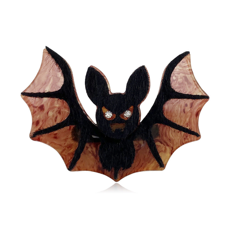 Bat Acrylic Brooch PA4601