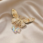 Butterfly Rhinestone Brooch PA4649