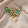 Butterfly Rhinestone Brooch PA4649