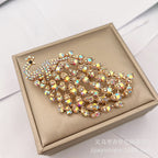 Elegant Rhinestone Peacock Brooch PA4660