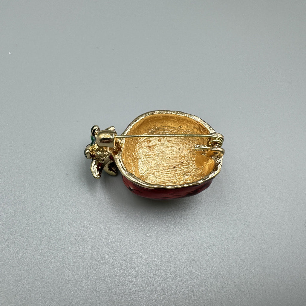 Pomegranate Alloy Brooch PA4666