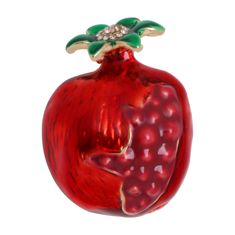 Pomegranate Alloy Brooch PA4666