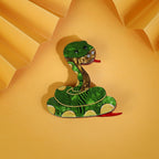 Snake Acrylic Brooch PA4703