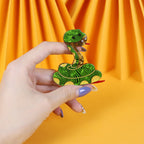Snake Acrylic Brooch PA4703