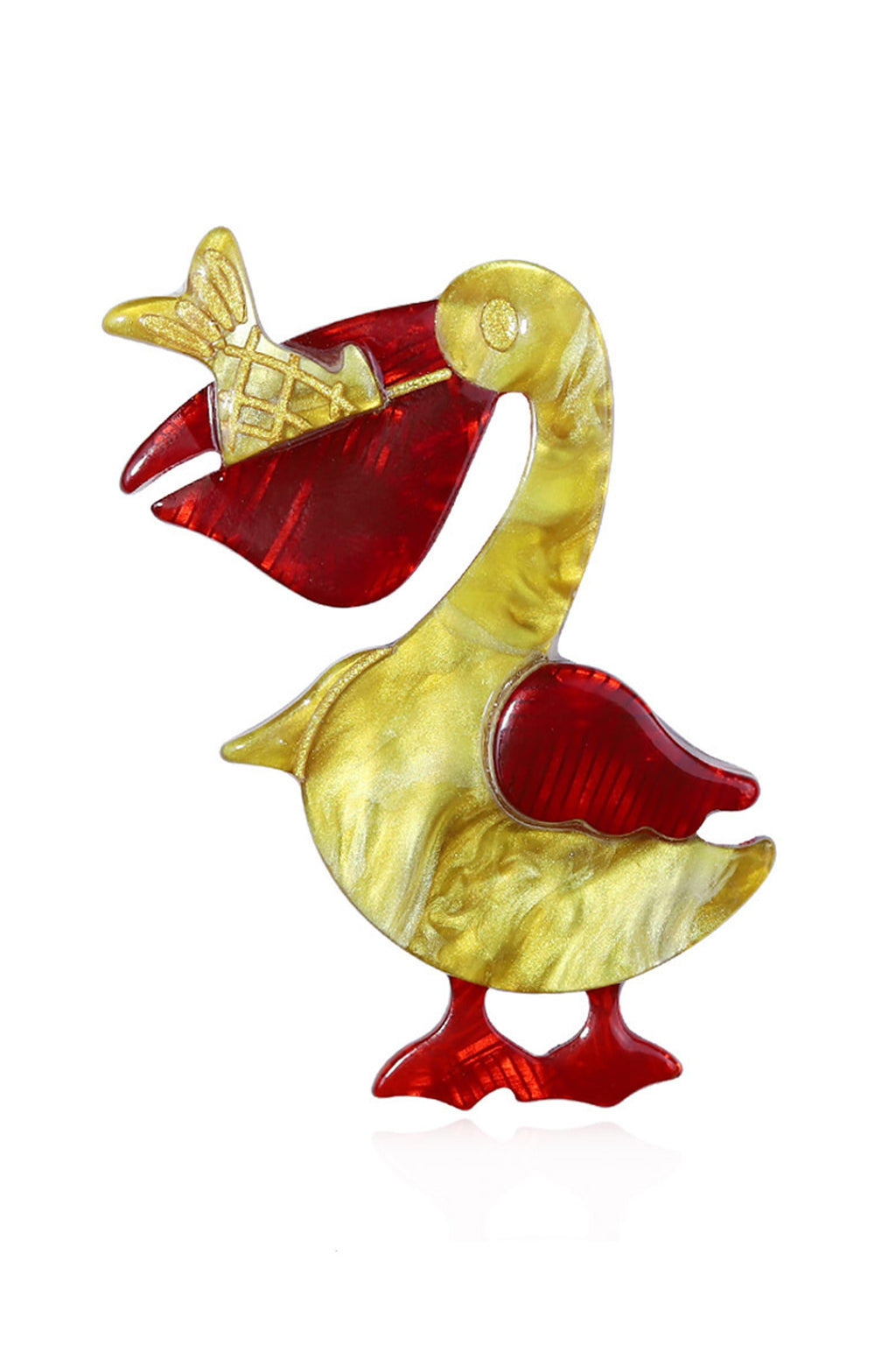 Goose Acrylic Brooch PA4709