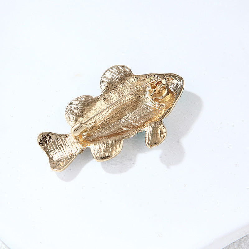 Nemo Fish Rhinestone Brooch PA4794