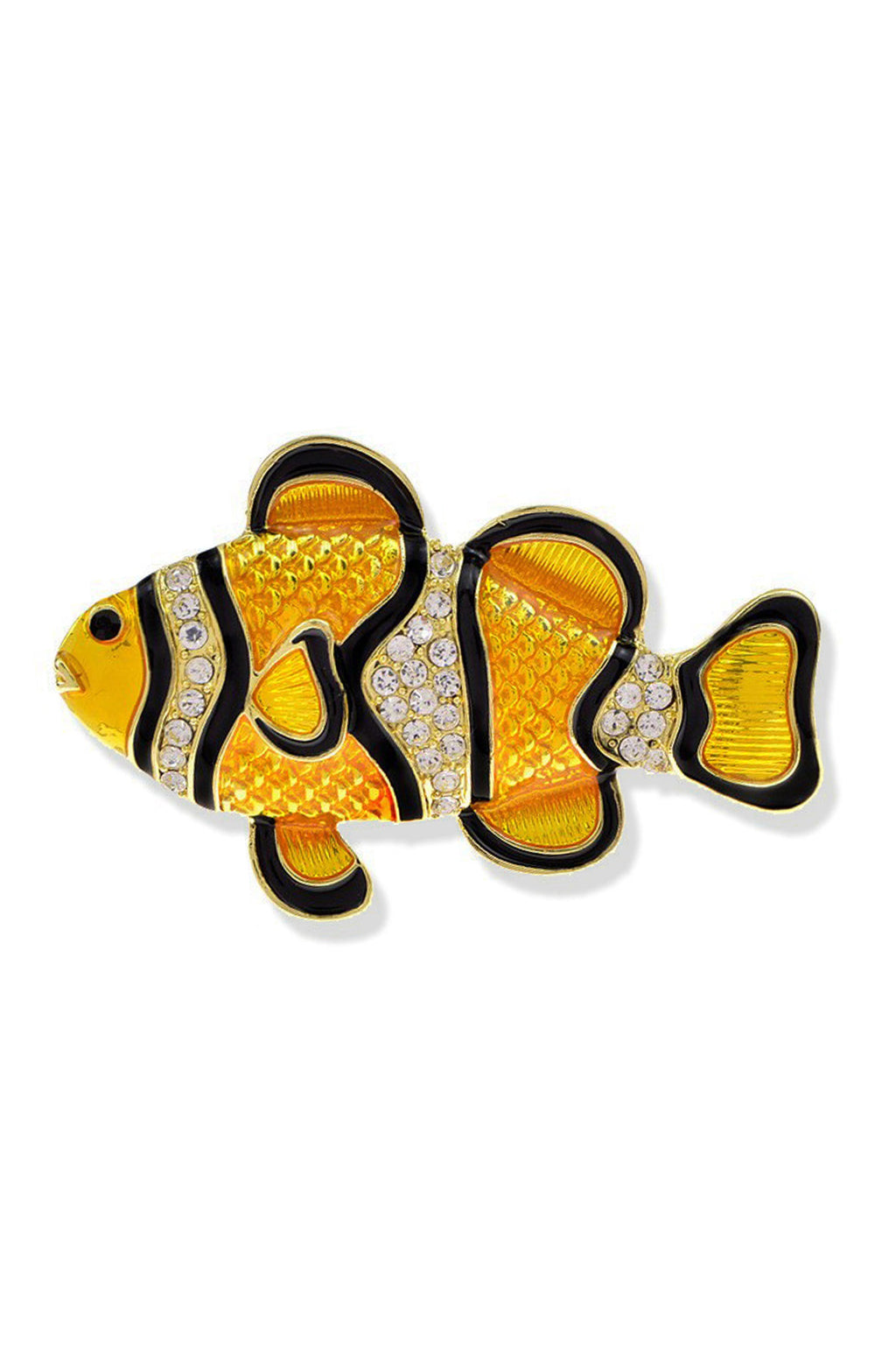 Nemo Fish Rhinestone Brooch PA4794