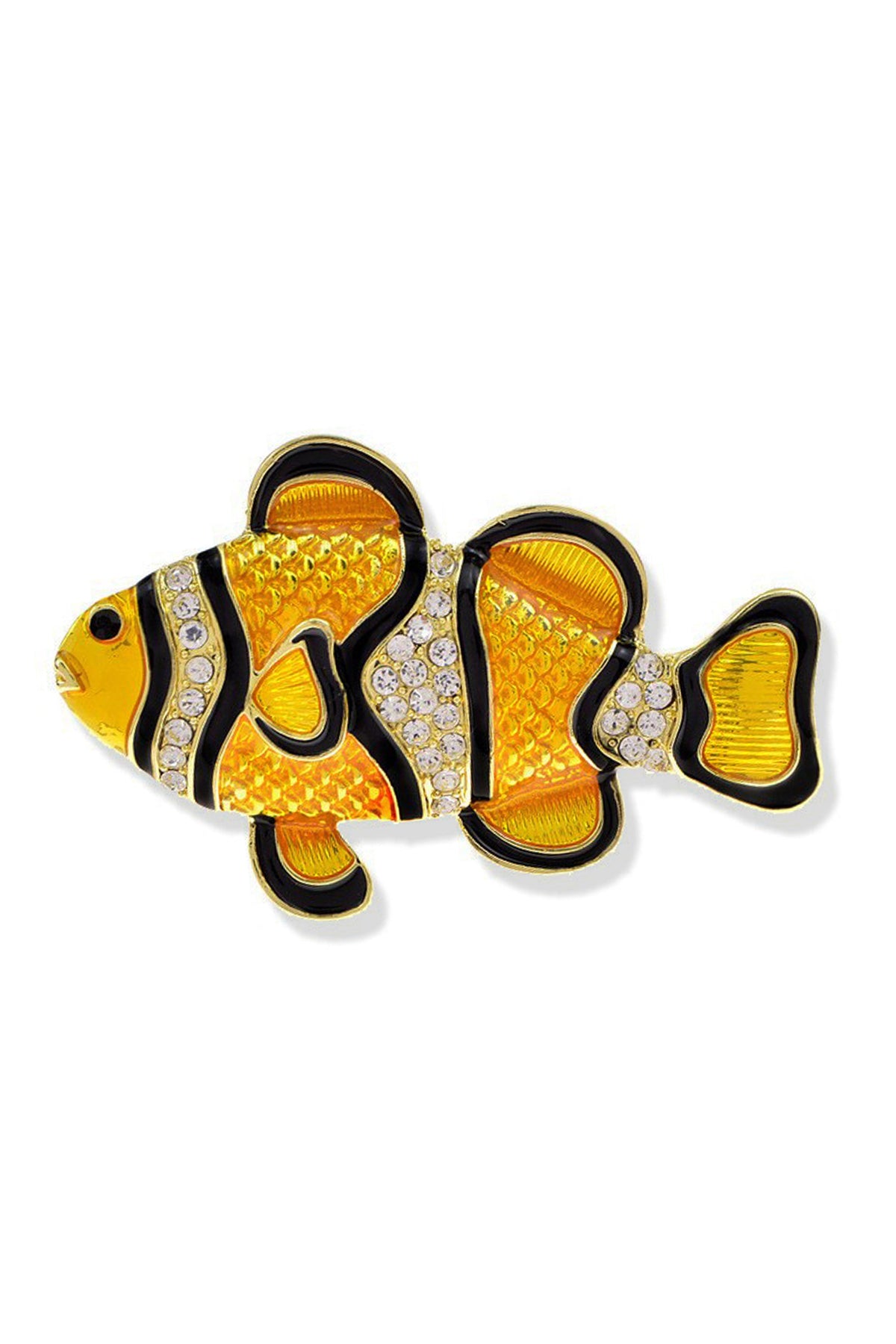 Nemo Fish Rhinestone Brooch PA4794