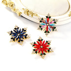 Alloy Crystal Hexagonal Star Brooch PA4811