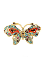 Butterfly Rhinestone Brooch PA4867