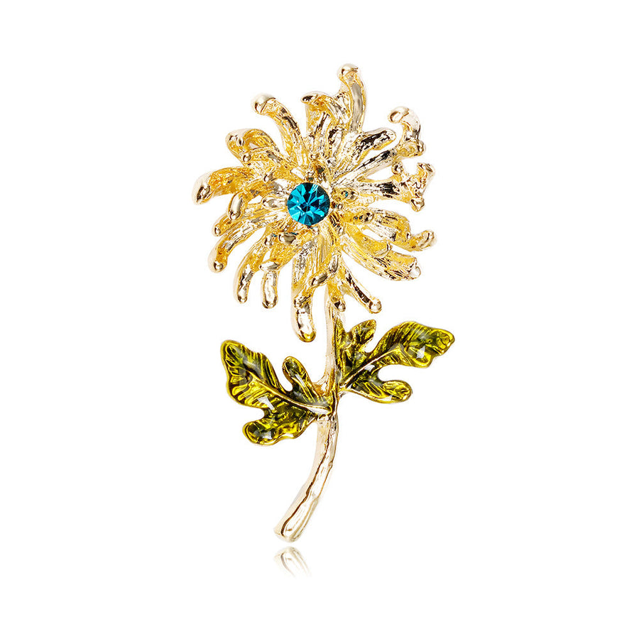 Daisy Alloy Brooch PA4896