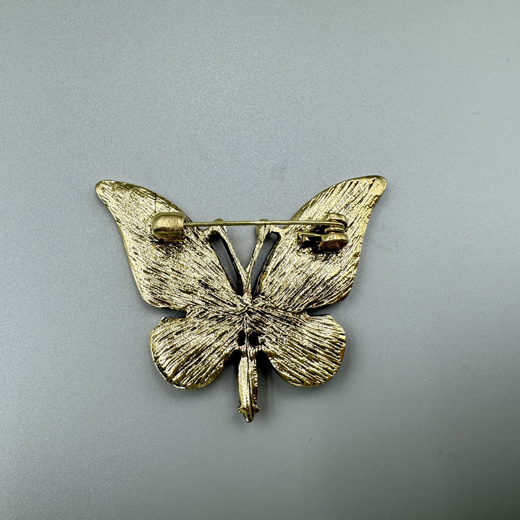 Butterfly Rhinestone Brooch PA4925