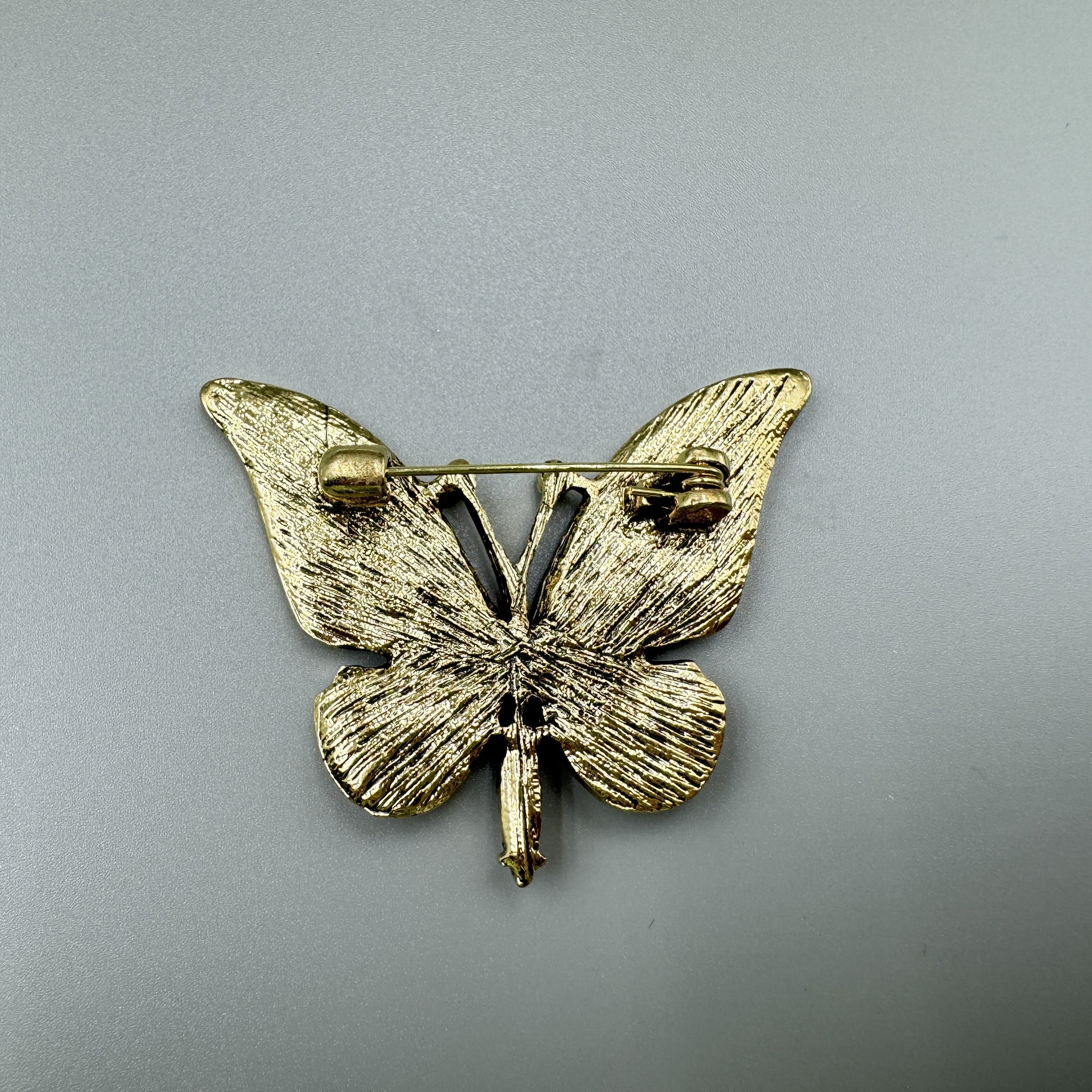 Butterfly Rhinestone Brooch PA4925