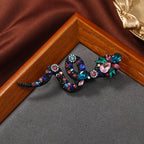 Snake Rhinestone Brooch PA4935