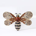 Bee Alloy  Rhinestone  Brooch PA4966