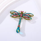 Dragonfly Rhinestone Brooch PA4995