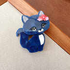 Cartoon Cat Acrylic Brooch PA5023