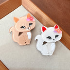 Cartoon Cat Acrylic Brooch PA5023
