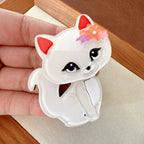 Cartoon Cat Acrylic Brooch PA5023