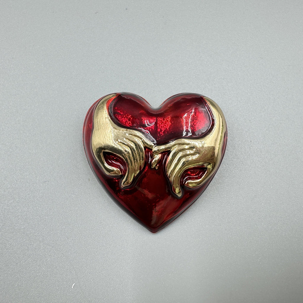 Heart-Shaped Brooch PA5083