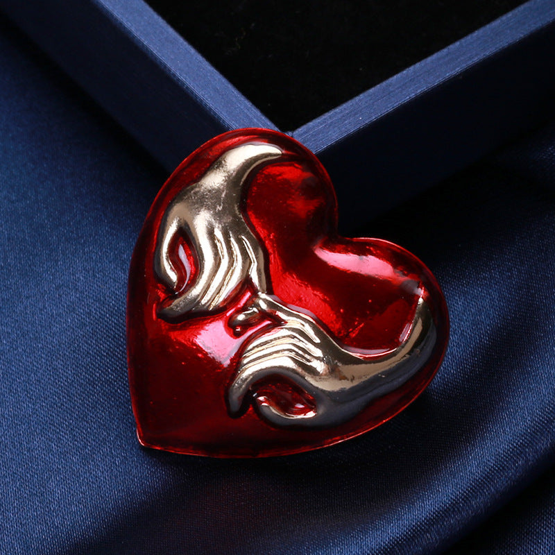Heart-Shaped Brooch PA5083