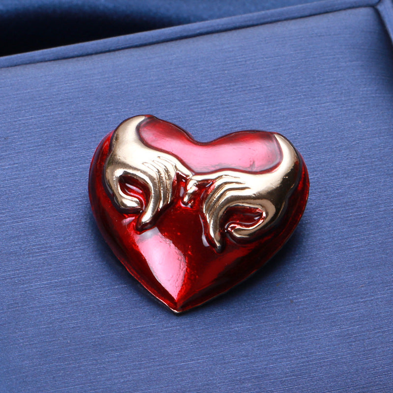 Heart-Shaped Brooch PA5083