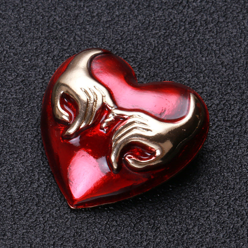 Heart-Shaped Brooch PA5083