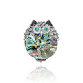 Mother Of Pearl Owl Brooch PA5087