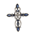 Cross Rhinestone  Brooch PA5088