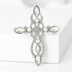 Cross Rhinestone  Brooch PA5088