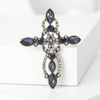 Cross Rhinestone  Brooch PA5088