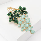 Grape Rhinestone Brooch PA5093