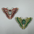 Butterfly Rhinestone Brooch PA5119