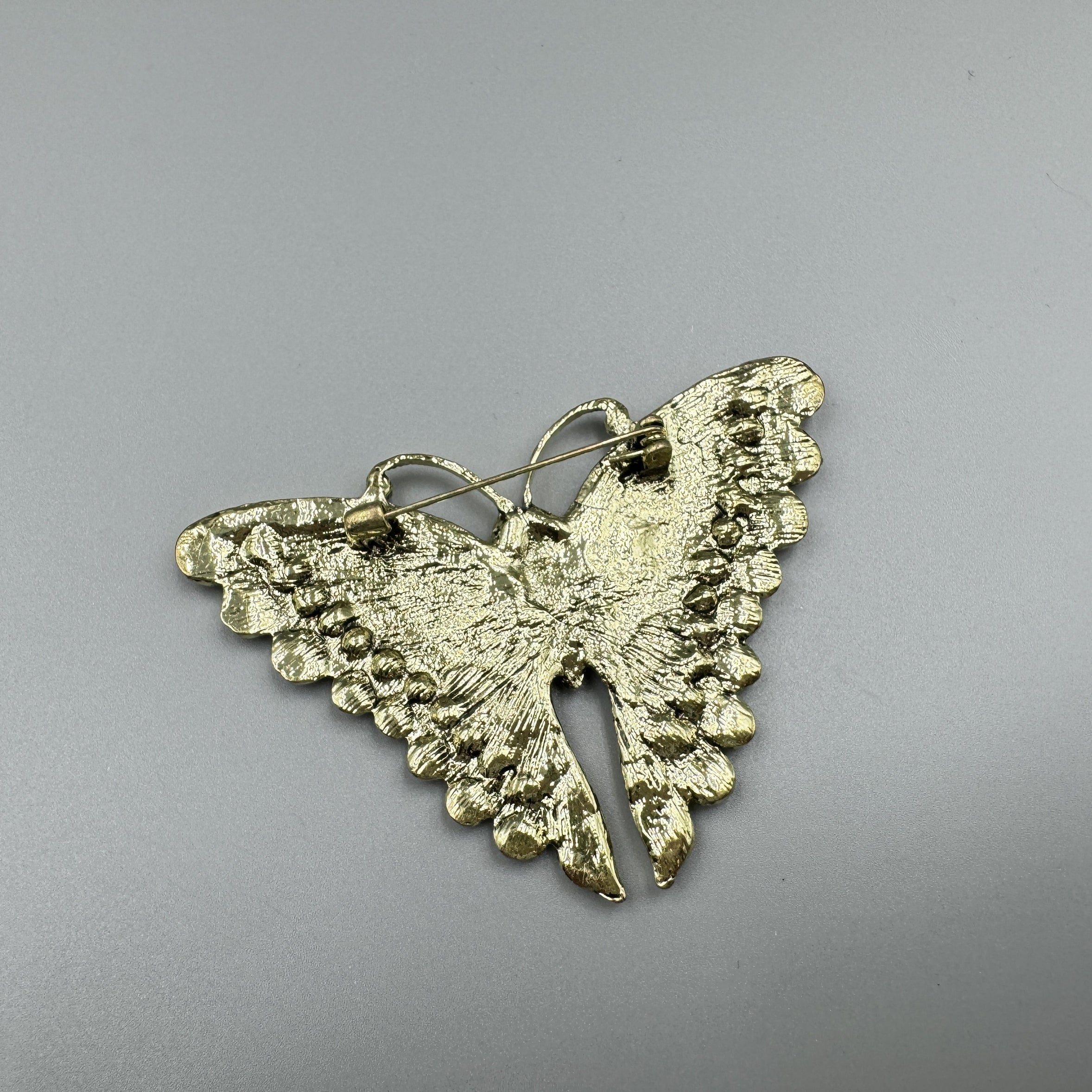 Butterfly Rhinestone Brooch PA5119