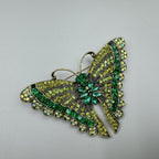 Butterfly Rhinestone Brooch PA5119