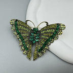 Butterfly Rhinestone Brooch PA5119