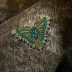 Butterfly Rhinestone Brooch PA5119