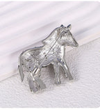 Zebra Rhinestone Brooch PA5132
