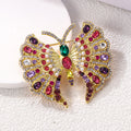 Butterfly Rhinestone Brooch Pin PA5137