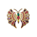 Butterfly Rhinestone Brooch Pin PA5137