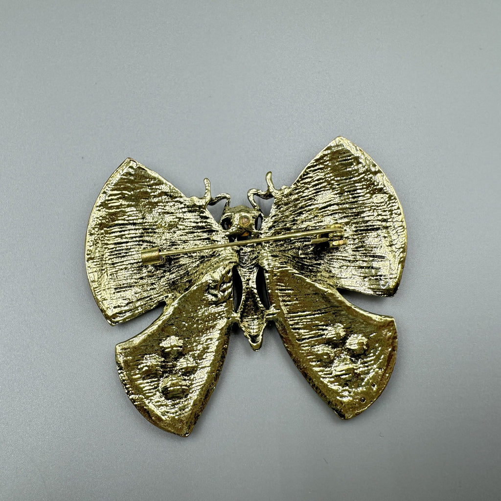 Butterfly Rhinestone Brooch PA5143