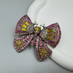 Butterfly Rhinestone Brooch PA5143