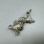 Bunny Rhinestone Brooch PA5145
