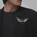 Eagle Rhinestone Brooch PA5206