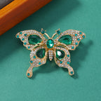 Baroque Butterfly Rhinestone Brooch PA5235
