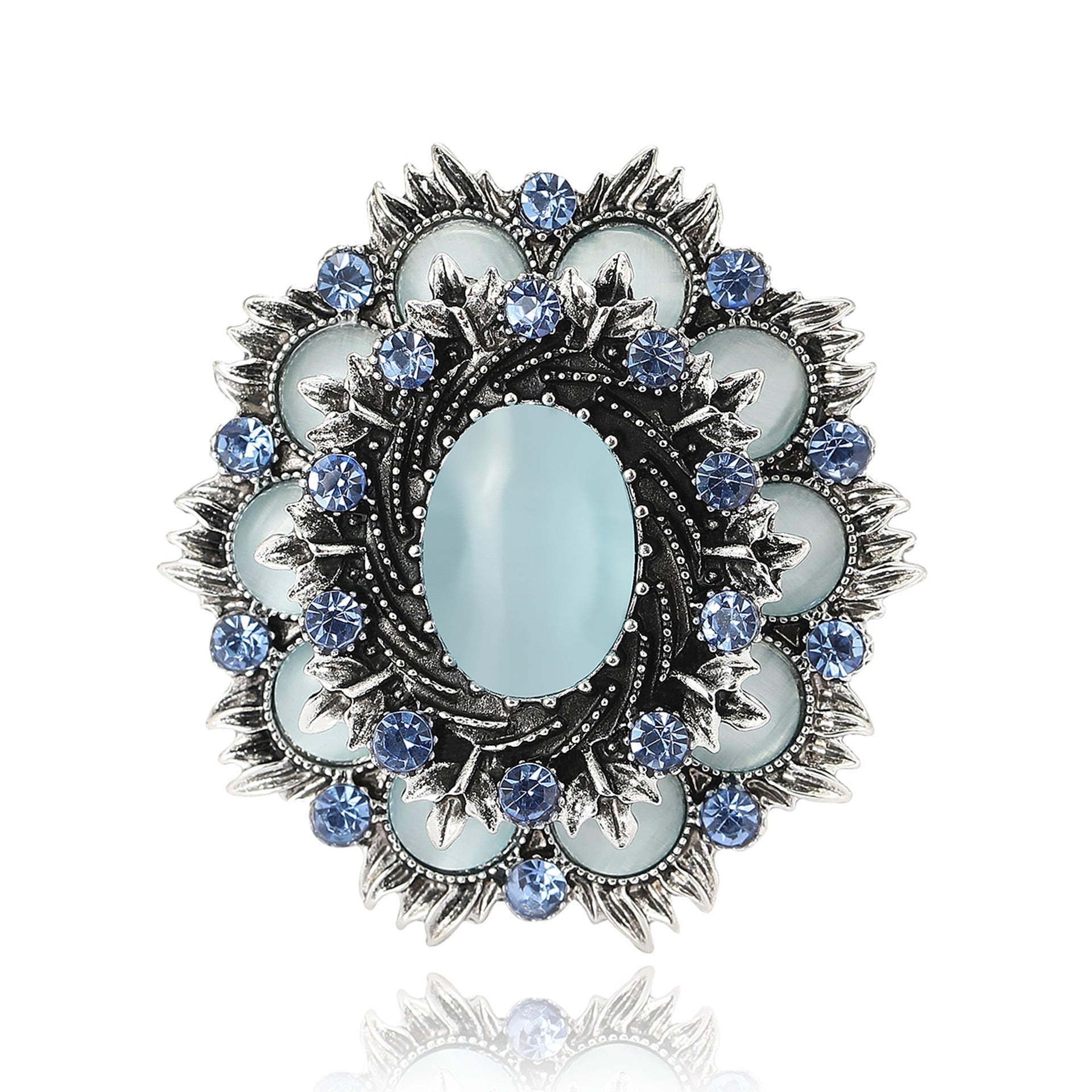 Baroque Retro Cat Eye Brooch PA5239