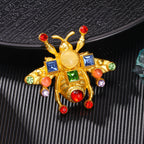 Baroque Rhinestone Inspired Statement Bee Brooch PA5261