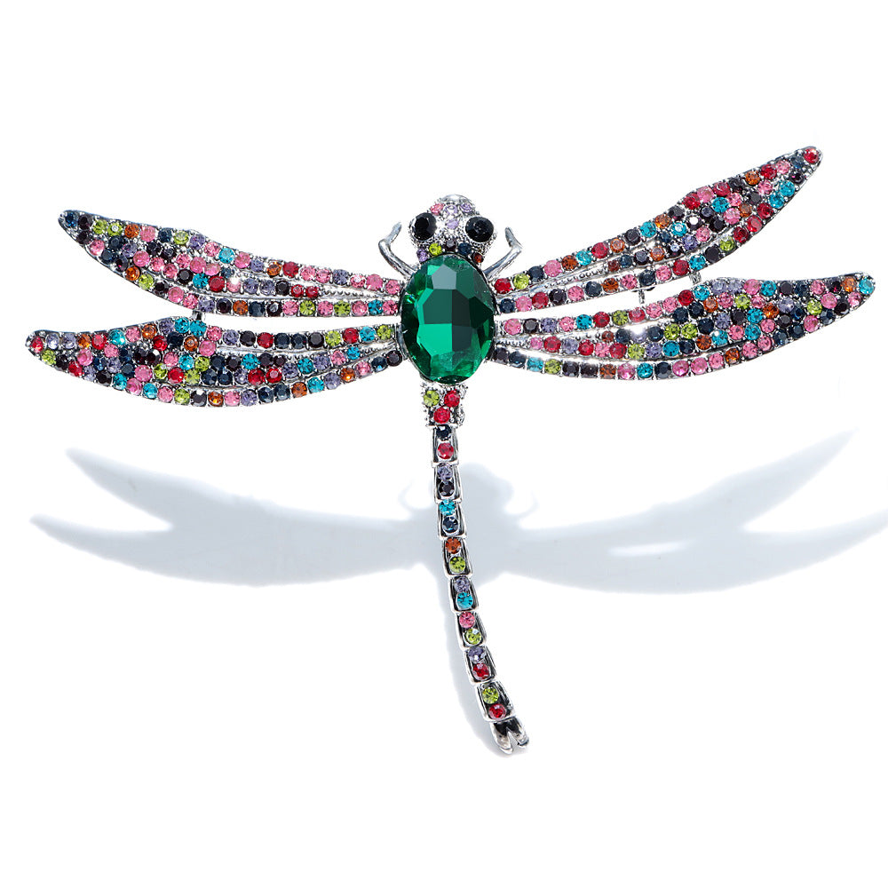 Dragonfly Rhinestone Brooch PA5339