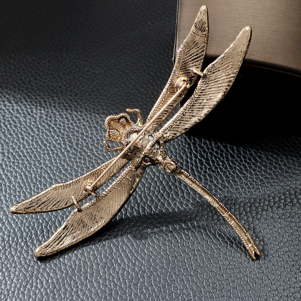 Dragonfly Rhinestone Brooch PA5339